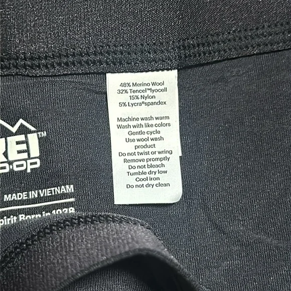 REI co-op wool/tencel hipsters L - Picture 3 of 4